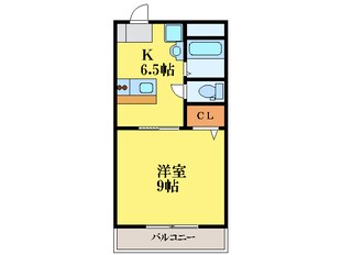 二軒屋駅 徒歩1分 3階の物件間取画像